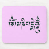 Summen III OM Mani Padme Mousepad (Vorne)