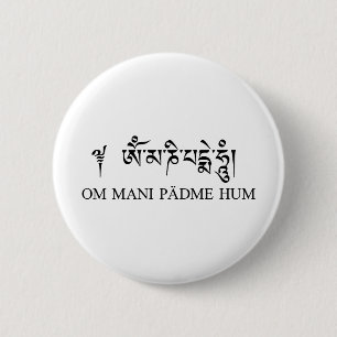 Summen OM Mani Padme Button
