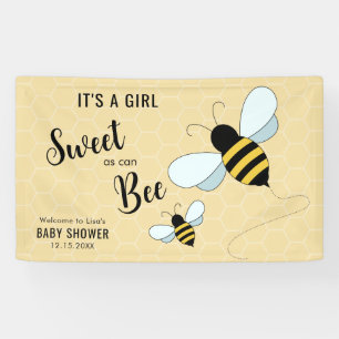 Summende Baby Shower Banner 