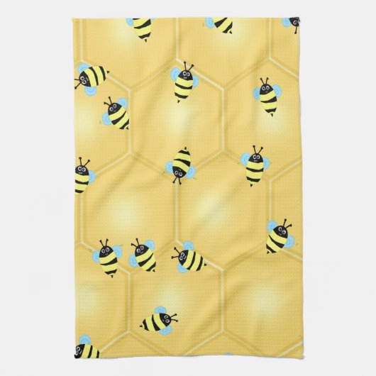 Summende Bienen Handtuch (Vertikal)