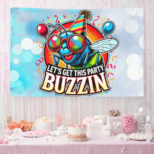 Summendes Feiern Banner (Party)