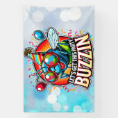 Summendes Feiern Banner (Vertikal)