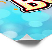 Summendes Feiern Poster (Ecke)