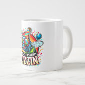 Summendes Jubelfest Jumbo-Tasse (Vorderseite Rechts)