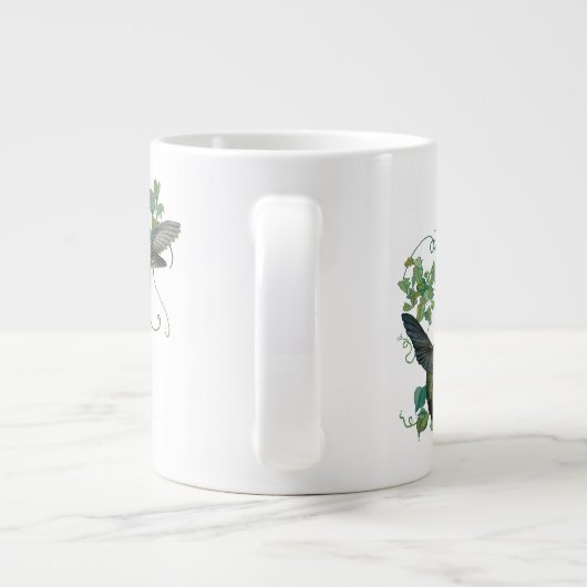 Summenvogel-Flug Jumbo-Tasse (Rückseite)