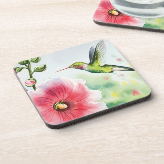 Summenvogel Getränkeuntersetzer (Linke Seite)