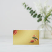 Summenvogel Visitenkarte (Stehend Vorderseite)