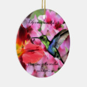 Summenvogelverzierung Keramikornament (Rechts)