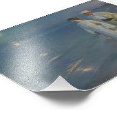 Summer Abend am Skagen Beach Fotodruck (Ecke)