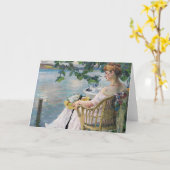 Summer Abend | Edward Cucuel Karte (Gelbe Blume)