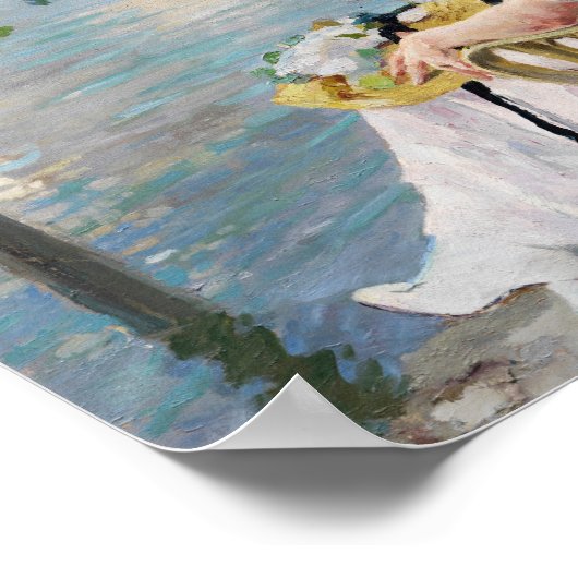 Summer Abend | Edward Cucuel Poster (Ecke)