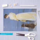 Summer Abend in Skagen, P.S.Krøyer, Art Seidenpapier (Handwerk)