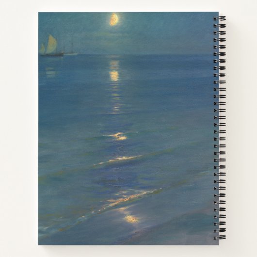 Summer Abend Peder Severin Krøyer Art Dänemark Notizblock (Rückseite)