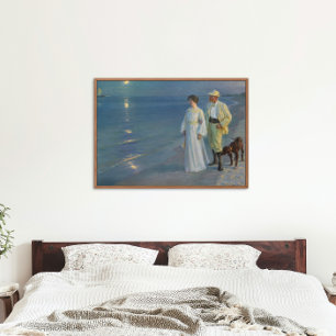 Summer Abend Peder Severin Krøyer Art Dänemark Poster