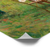 Summer Abend von Emile Claus Poster (Ecke)