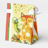 Summer Abstrakt Favor Box Geschenkschachtel (Rückseite)