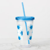 Summer Acrylic Tumbler of Splash Square Wave Acryltrinkbecher (Links)