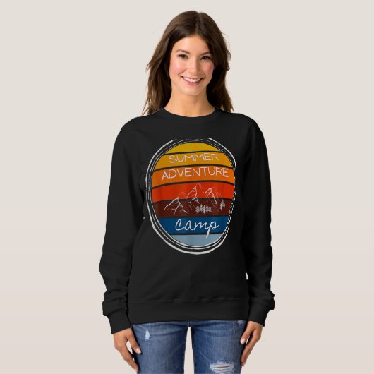 Summer Adventure Awaits Camper 4 Sweatshirt (Vorne ganz)