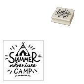Summer Adventure Camp Gummistempel (Stempel)