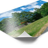 Summer Afternoon at Crow Wood Park Fotodruck (Ecke)