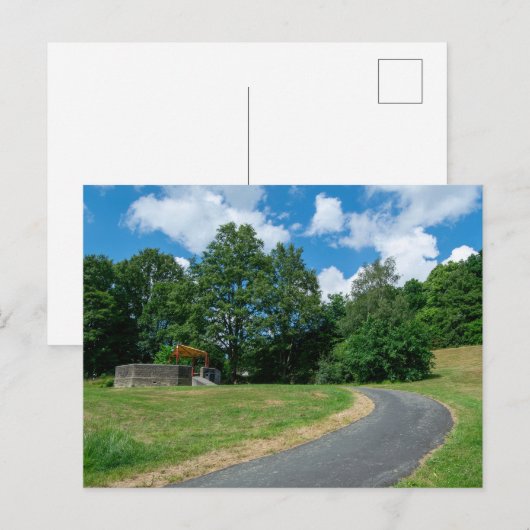 Summer Afternoon at Crow Wood Park Postkarte (Vorne/Hinten)