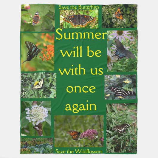 Summer Again Blanket Fleecedecke (Vorderseite)