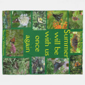 Summer Again Blanket Fleecedecke (Vorderseite (Horizontal))