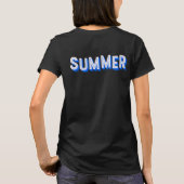 Summer and Gelato Women's Basic T - Shirt (Rückseite)