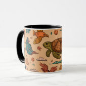 Summer Animals Combo Mug Gift Tasse (Vorderseite Links)