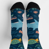 Summer Animals Crew Socks Gift Socken (Oben)