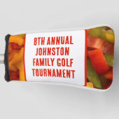 Summer Ansammlung Food Foto Family Wiedersehen GRI Golf Headcover (Vorderseite)