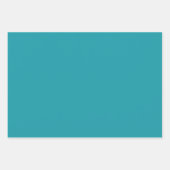 Summer Aqua Blue Fresh Beach Vibe Geschenkpapier Set (Vorderseite 2)