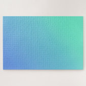 Summer Aqua - Einfach Blau bis Aquamarines Licht Puzzle (Horizontal)