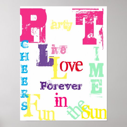 Summer Art Poster (Vorne)