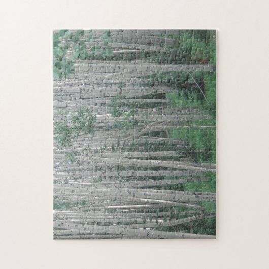 Summer Aspen Grove - Puzzle (Vertikal)