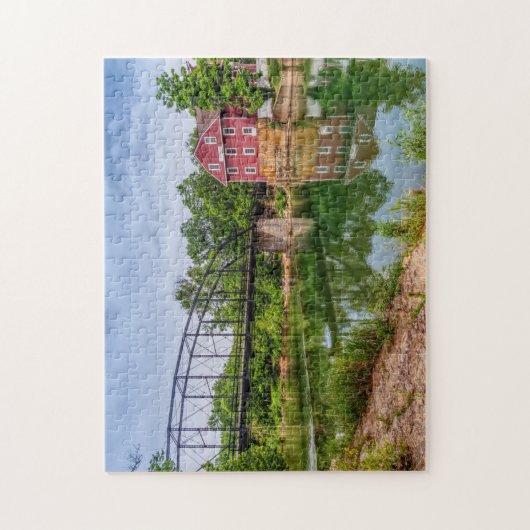 Summer at War Adler Mill Jigsaw Puzzle (Vertikal)