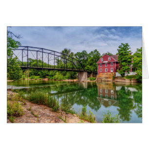 Summer at War Eagle Mill Grußkarte