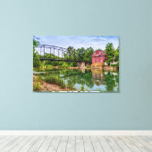 Summer at War Eagle Mill Leinwand (Insitu (Holzboden))