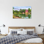 Summer at War Eagle Mill Leinwand (Insitu (Schlafzimmer))