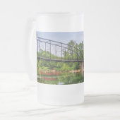 Summer at War Eagle Mill Mattierte Tasse (Vorderseite Links)