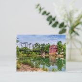 Summer at War Eagle Mill Postkarte (Stehend Vorderseite)