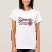 Summer Babe, Beach Shirts, Sommerurlaub T-Shirt (Vorderseite)