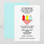 Summer Baby Dusche Einladung (Vorne/Hinten)