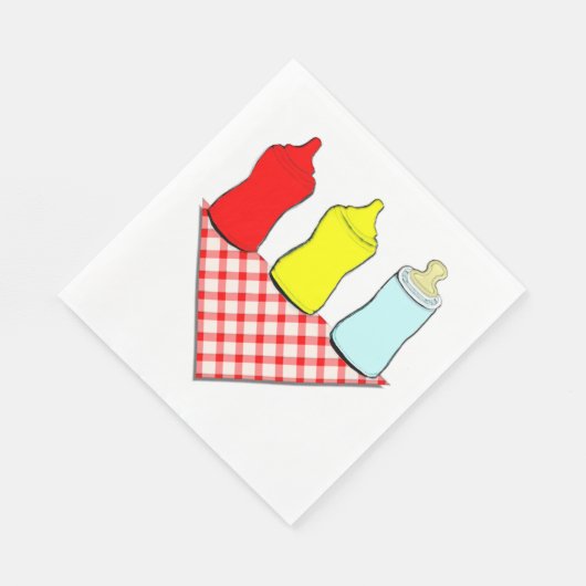 Summer Baby Dusche Serviette (Ecke)