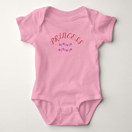 Summer Baby Girl Pink Strampler (Vorderseite)