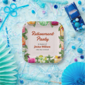 Summer Backyard Cocktail Party für Männer im Ruhes Pappteller (Party)