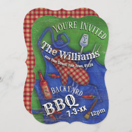 Summer Backyard GRILLEN Party Einladung
