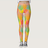 Summer Balloons Muster Leggings (Vorderseite)