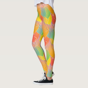 Summer Balloons Muster Leggings