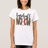 Summer Baseball T Shirt, Baseball Mama T-Shirt (Vorderseite)